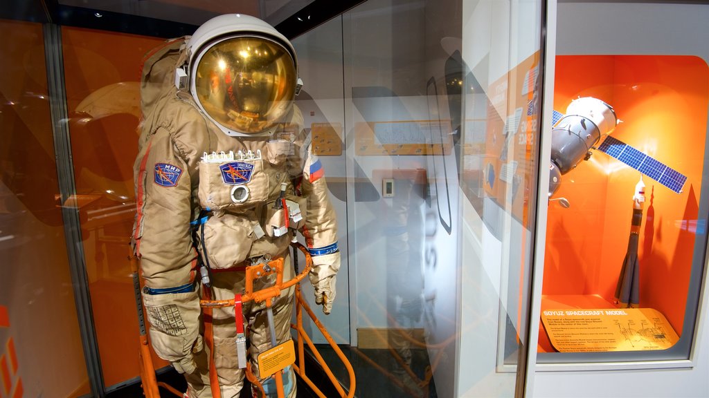 Chabot Space and Science Center featuring interior views