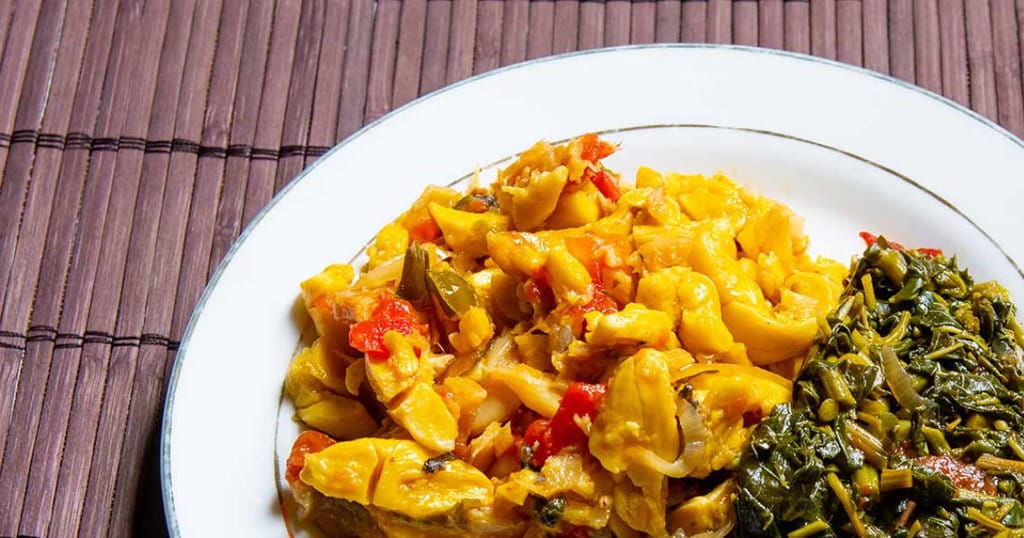 Ackee et morue salée, Jamaïque