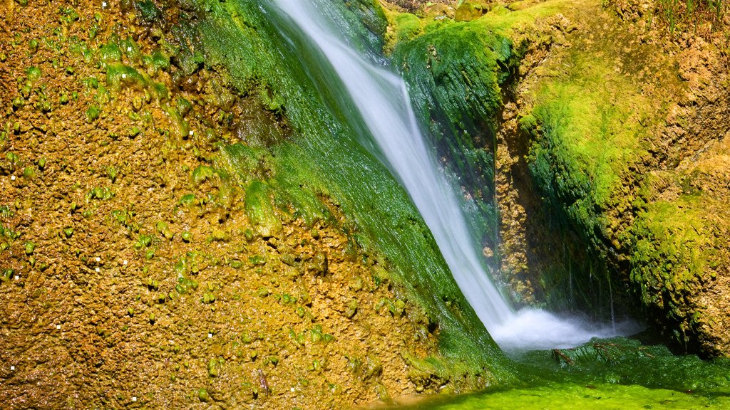 Death Valley showing a waterfall