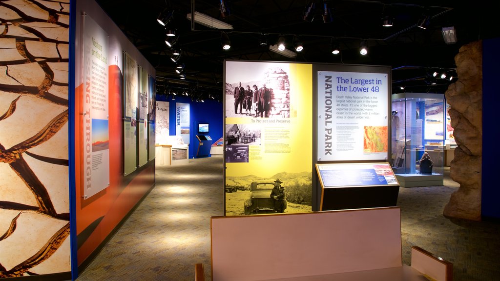 Death Valley showing interior views