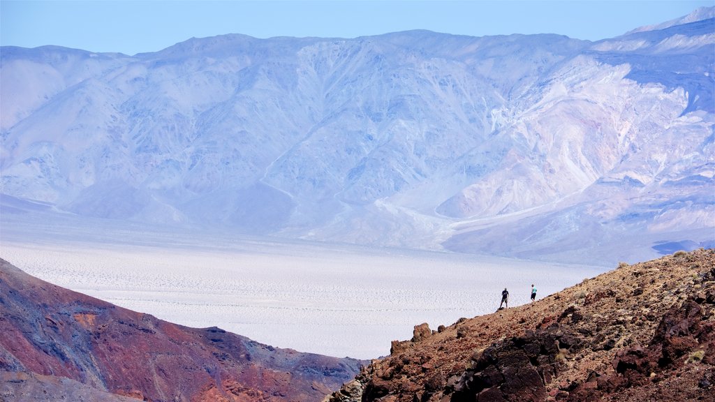 Father Crowley Vista Point featuring hiking or walking, desert views and landscape views