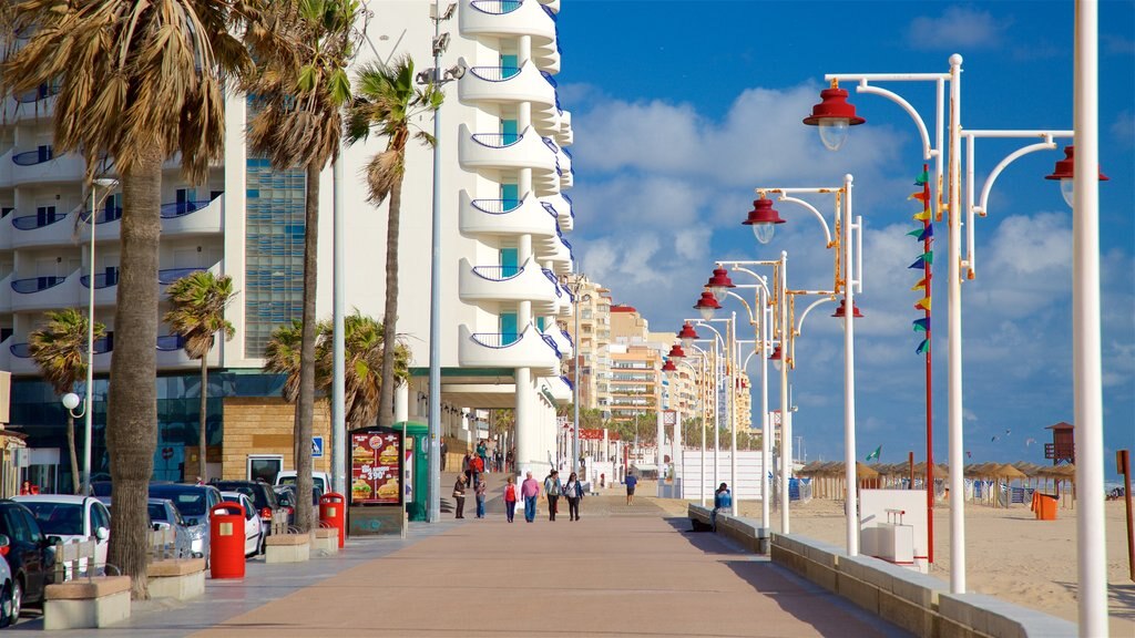 Victoria Beach which includes street scenes