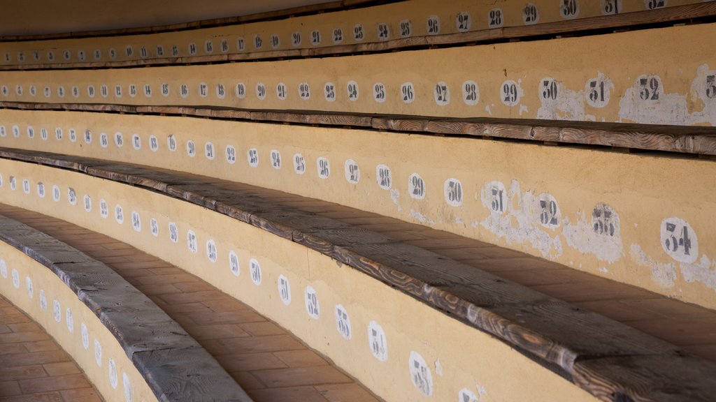 Plaza de Toros que inclui elementos de patrimônio