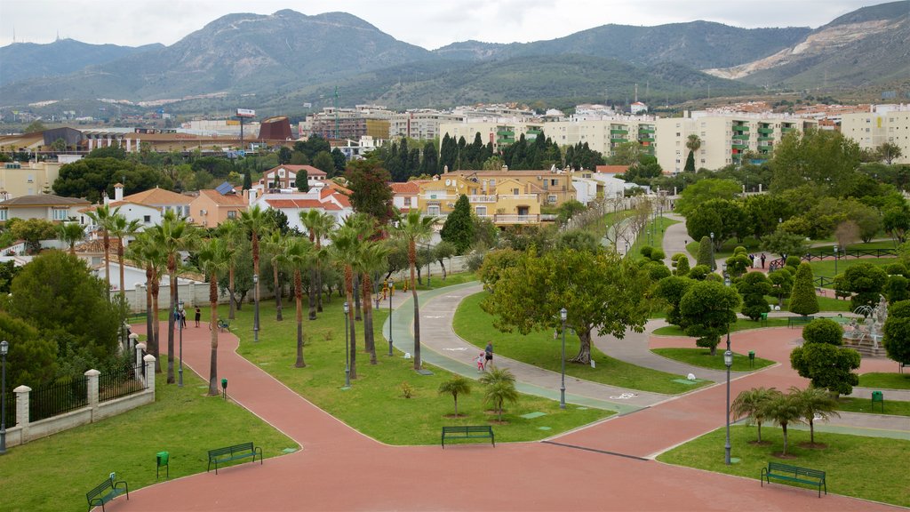 La Bateria Park which includes a park and landscape views