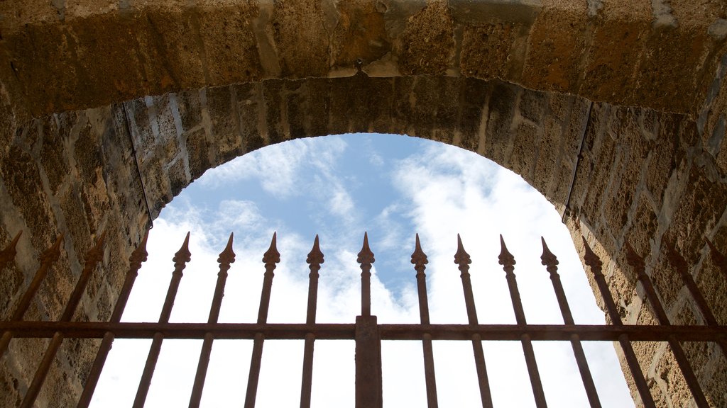 Fortress of San Sebastian showing a castle