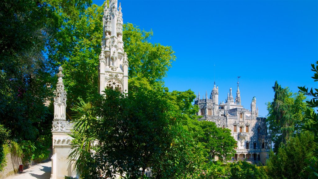 Quinta da Regaleira featuring heritage elements and heritage architecture