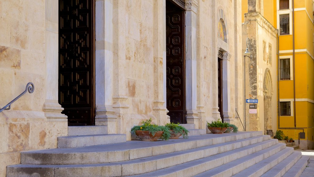 Cagliari Cathedral featuring a church or cathedral