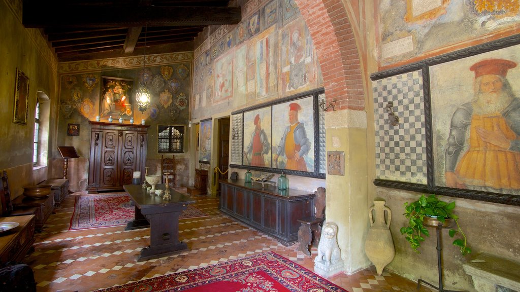 Lonato showing interior views, heritage elements and art