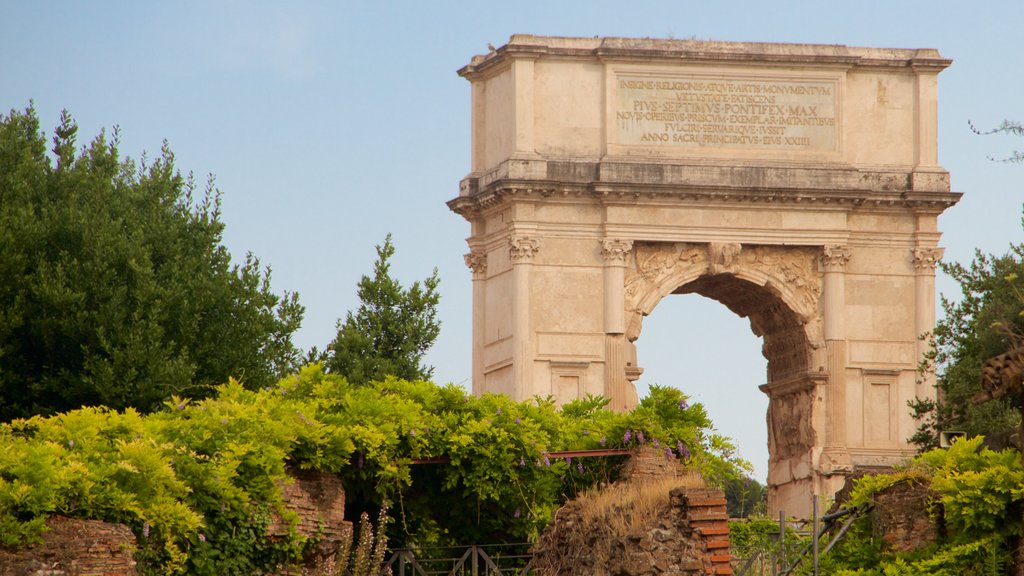 Lazio which includes a monument and heritage architecture