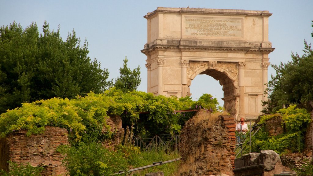 Lazio which includes a monument and heritage architecture