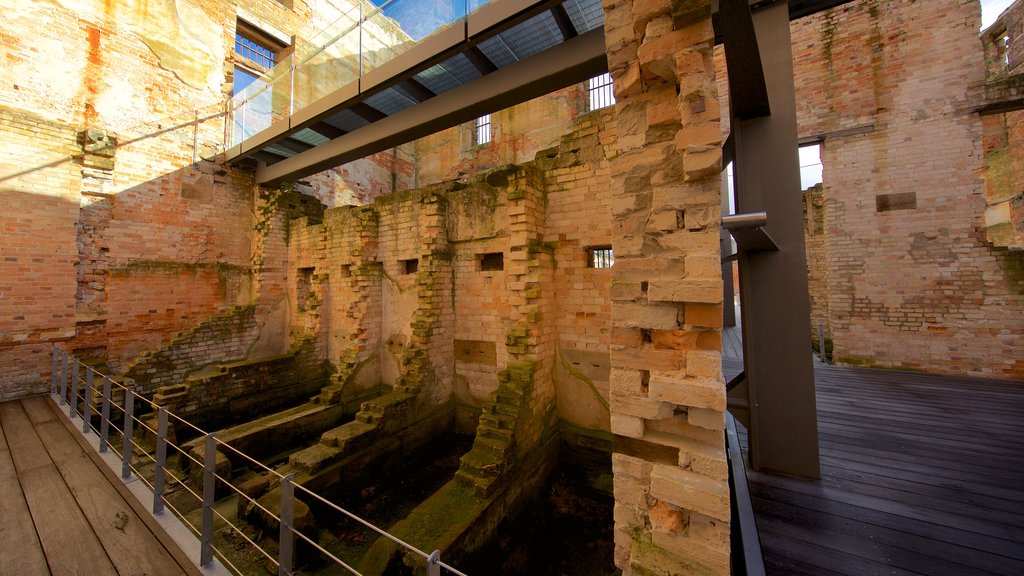 Port Arthur Historic Site which includes heritage elements and building ruins