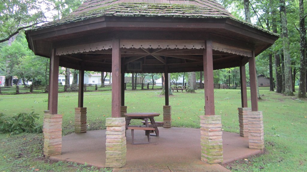 Lincoln Memorial Park showing a park