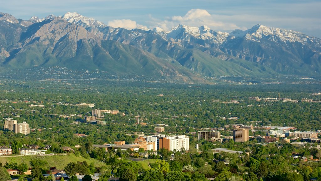 Ensign Peak Nature Park which includes mountains