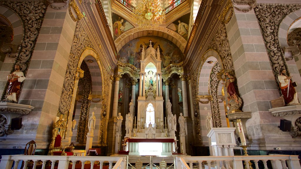 Immaculate Conception Cathedral showing interior views, a church or cathedral and heritage architecture