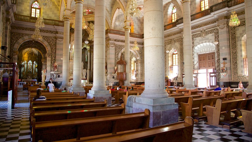 Immaculate Conception Cathedral showing heritage architecture, a church or cathedral and interior views