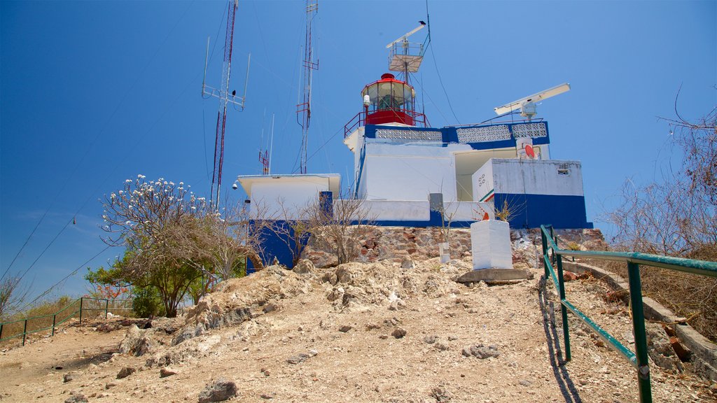 El Faro Lighthouse which includes a lighthouse