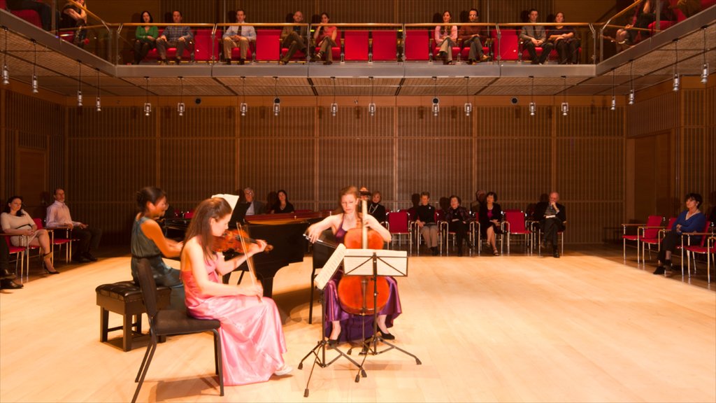 Isabella Stewart Gardner Museum showing performance art and interior views