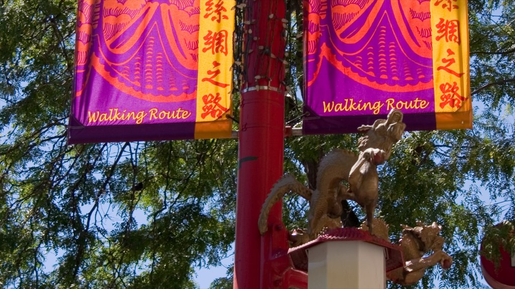 Chinatown showing signage