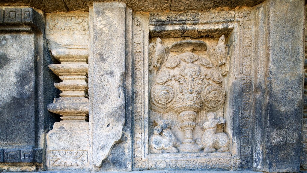 Prambanan Temple showing heritage elements