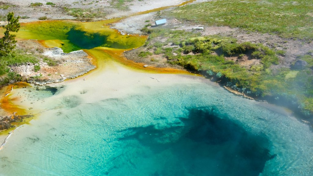 West Thumb bevat een warmwaterbron