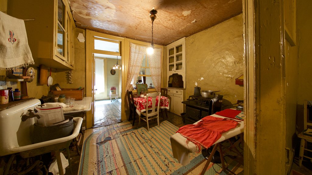 Lower East Side Tenement Museum which includes interior views and heritage elements