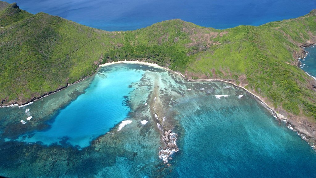 San Vicente y las Granadinas mostrando imágenes de una isla