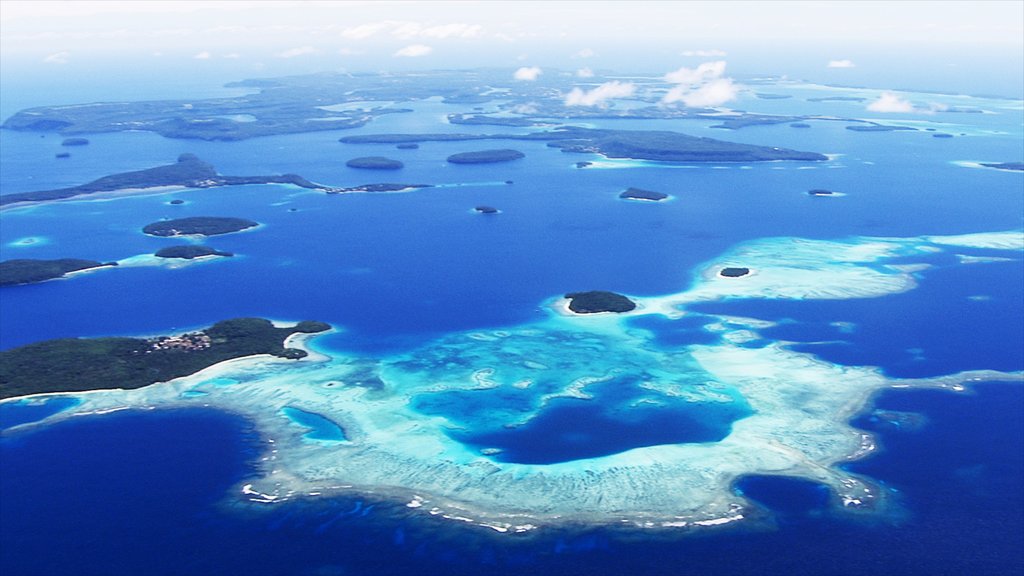 Tonga showing island images and tropical scenes