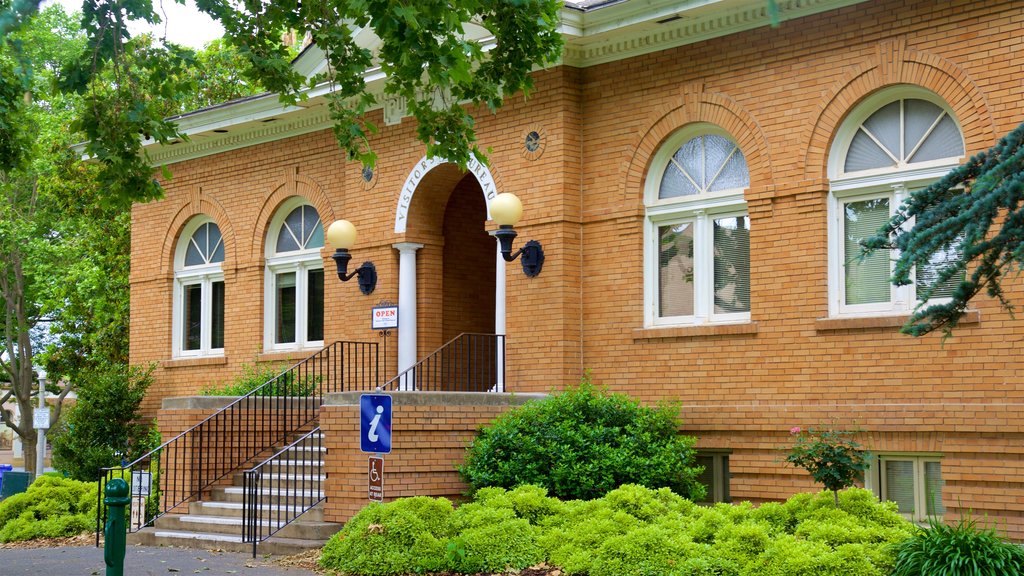 Sonoma Plaza showing heritage elements