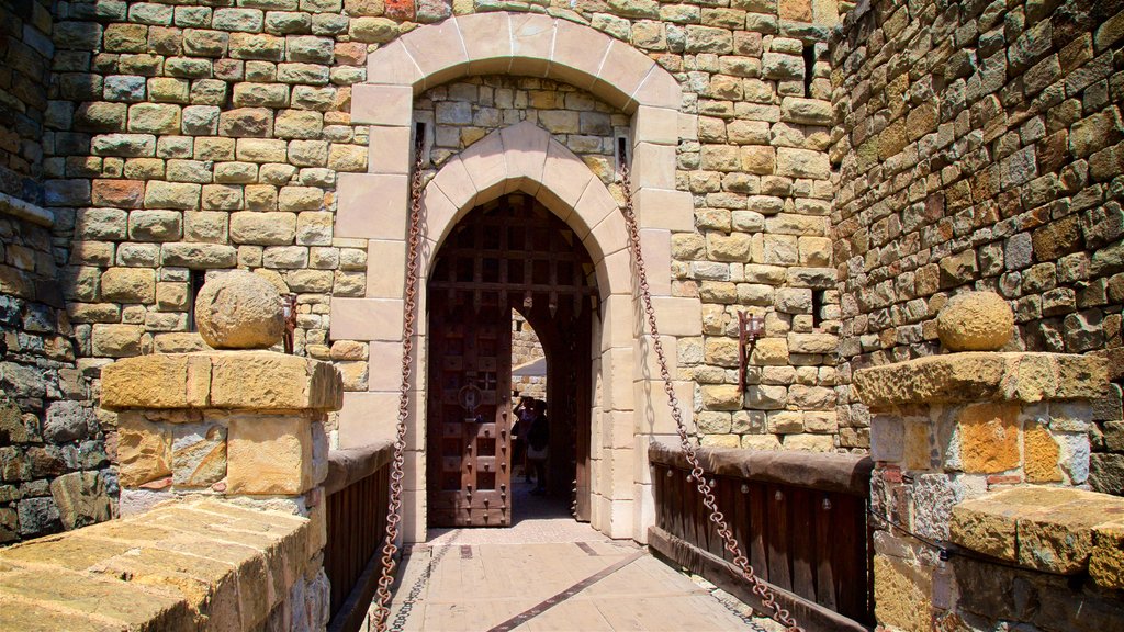 Castello di Amorosa featuring heritage elements and château or palace