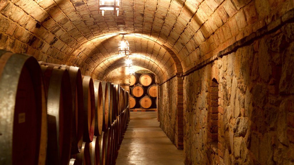 Castello di Amorosa showing interior views