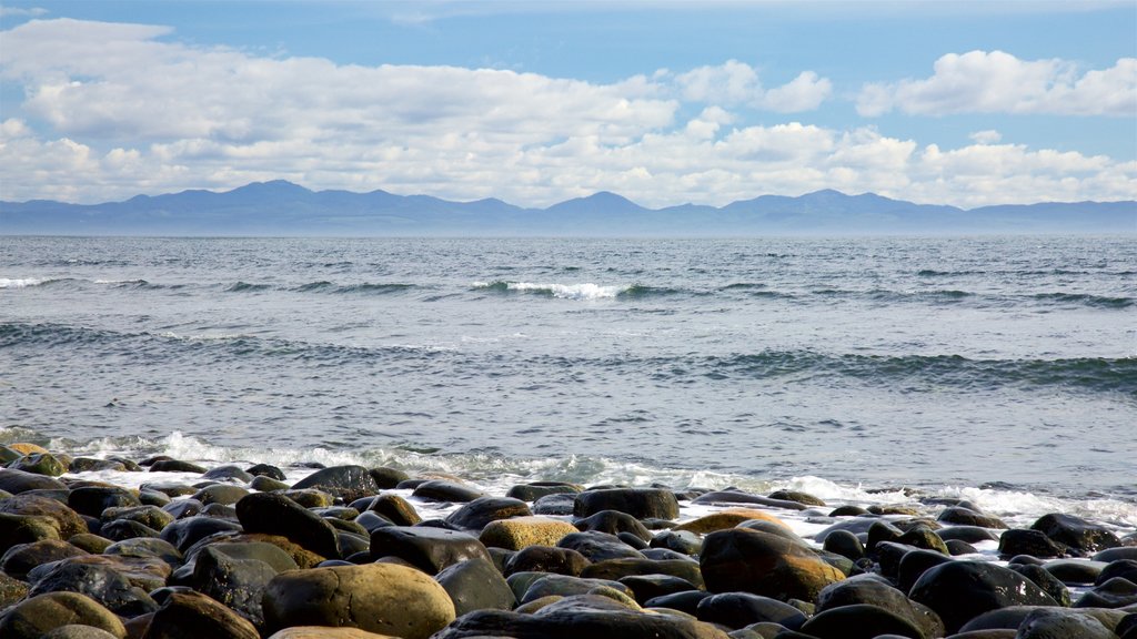 British Columbia featuring general coastal views and rugged coastline