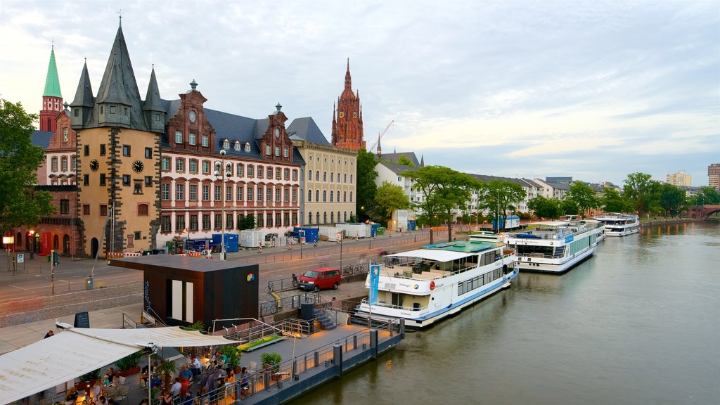 Historical Museum showing heritage elements and a bay or harbour