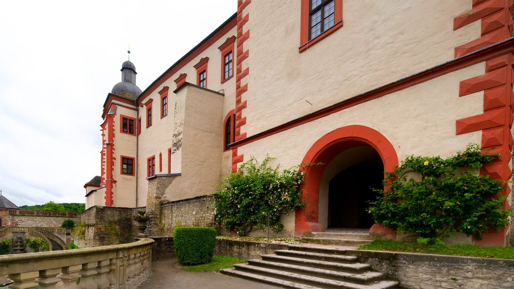 Fortress Marienberg showing heritage elements