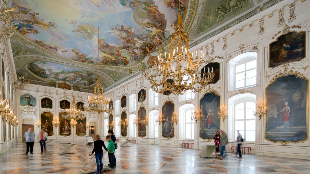 Hofburg featuring heritage elements, interior views and art