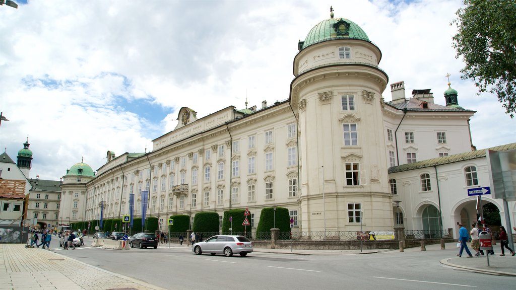 Imperial Palace which includes heritage elements