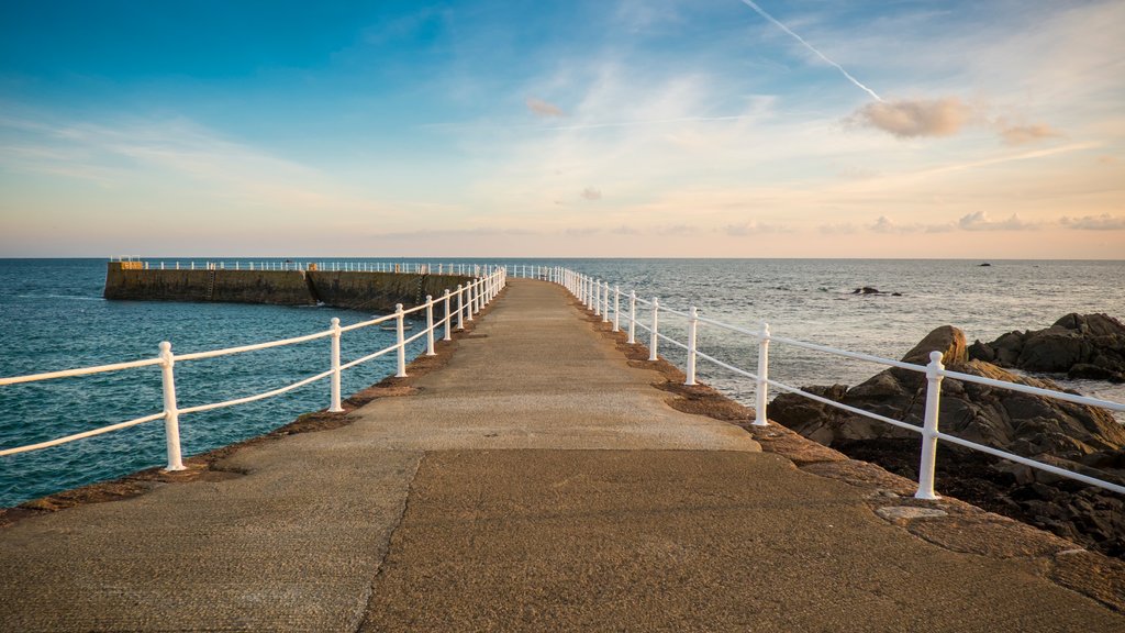 St Clement which includes general coastal views