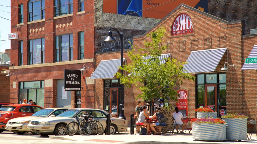 Eastern Market as well as a small group of people