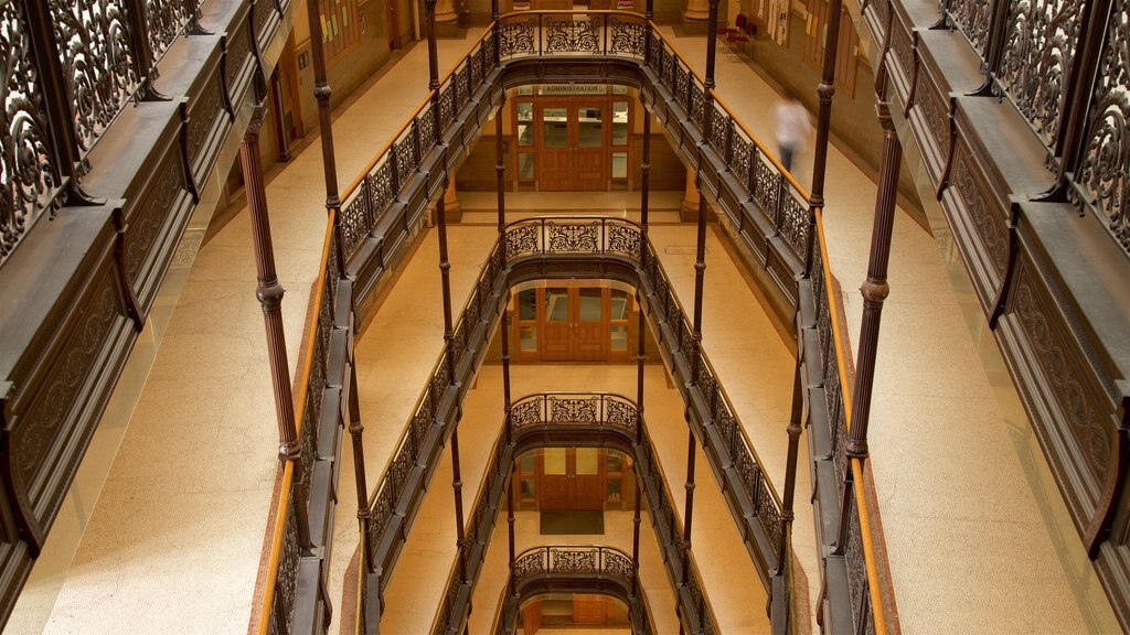 Milwaukee City Hall showing interior views