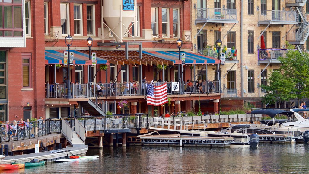 Historic Third Ward featuring a river or creek