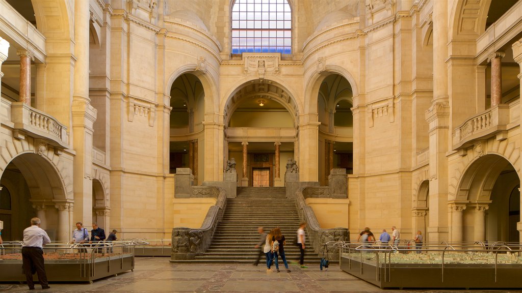 New Town Hall showing heritage elements and interior views