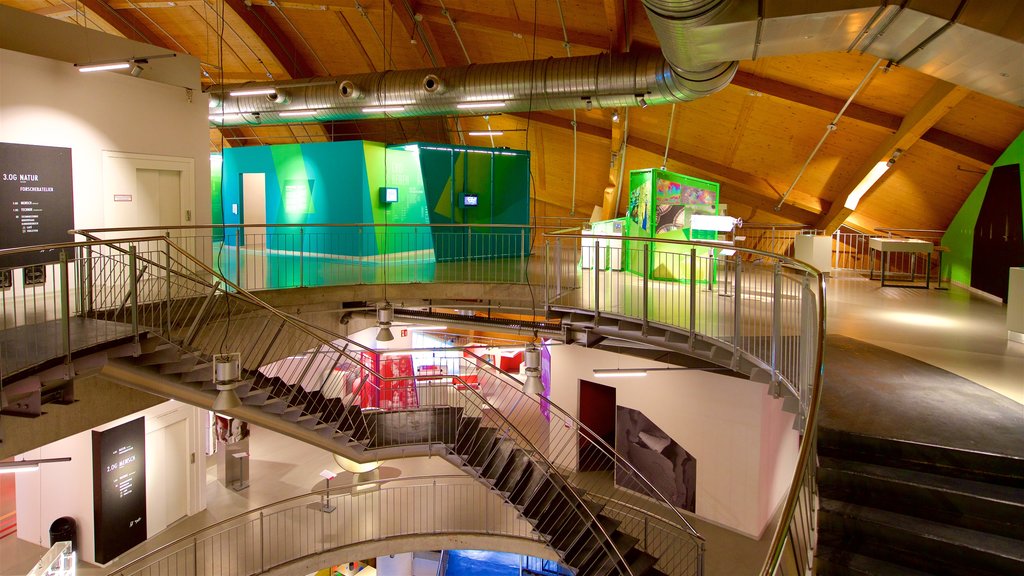 Universum Science Center featuring interior views