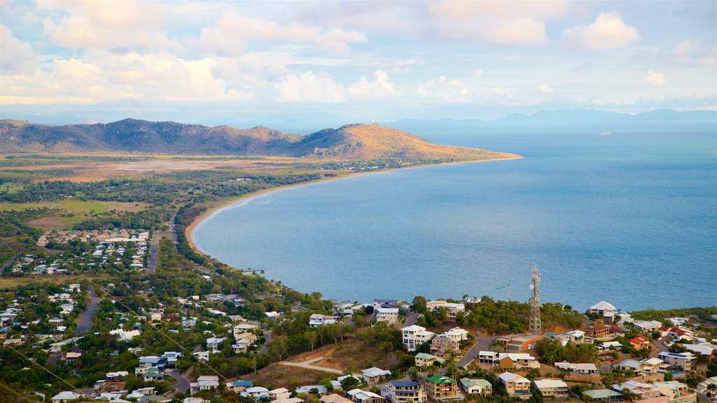 Castle Hill which includes tranquil scenes, a small town or village and landscape views