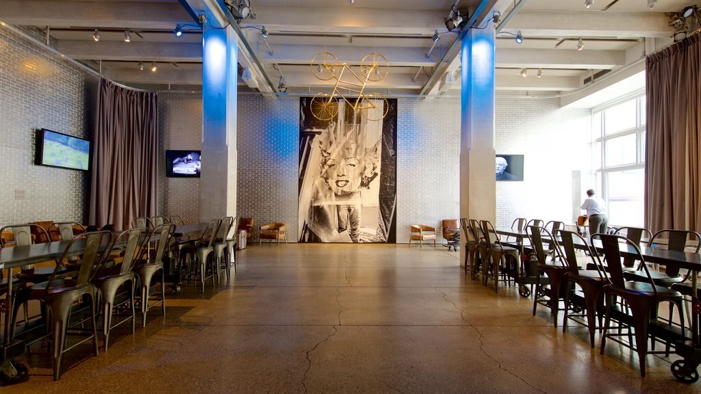 Andy Warhol Museum featuring art and interior views