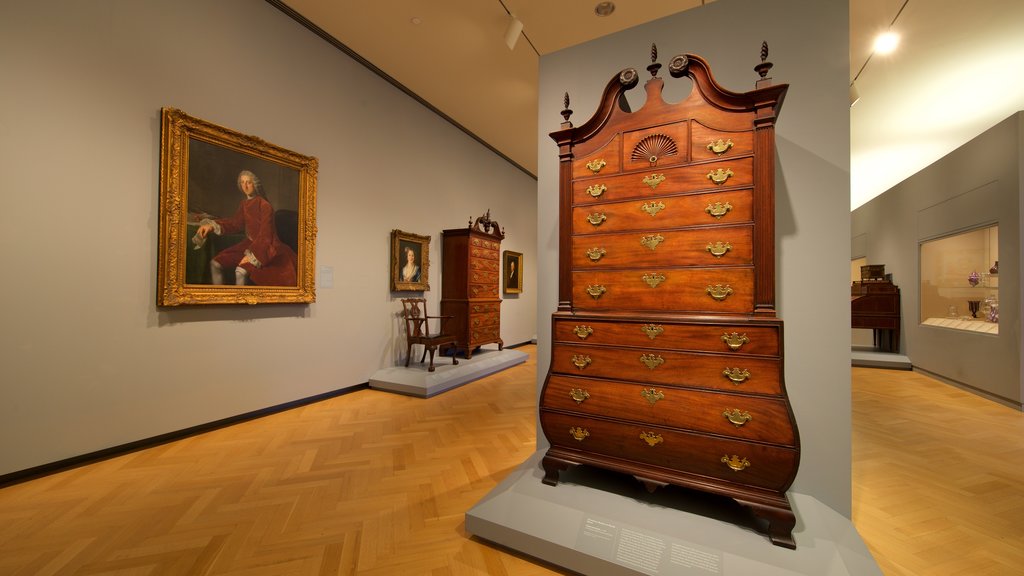 Carnegie Museum of Art showing interior views, art and heritage elements