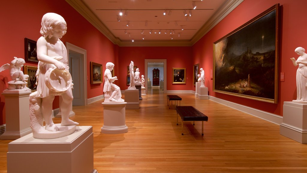 Chrysler Museum of Art showing art and interior views