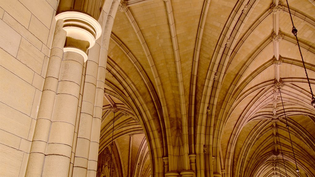 Cathedral of Learning which includes a church or cathedral, heritage elements and interior views