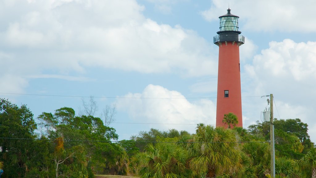 Jupiter Beach toont landschappen