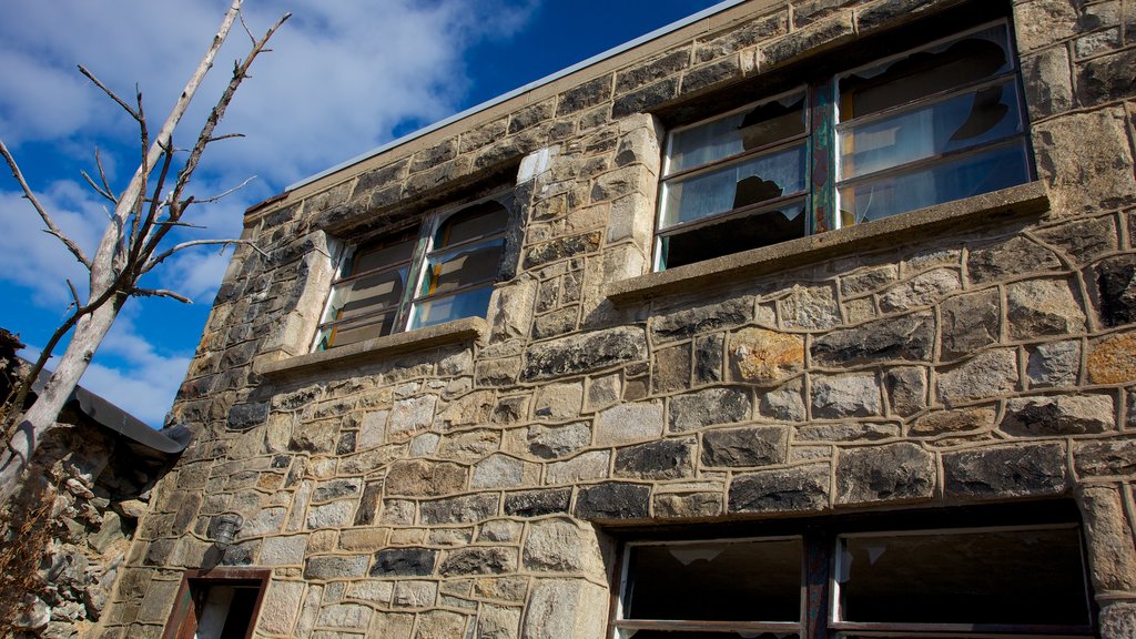 Eastern State Penitentiary which includes heritage architecture