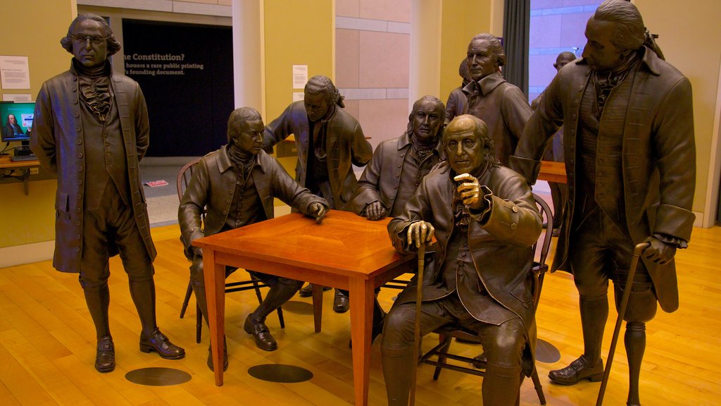 National Constitution Center which includes interior views