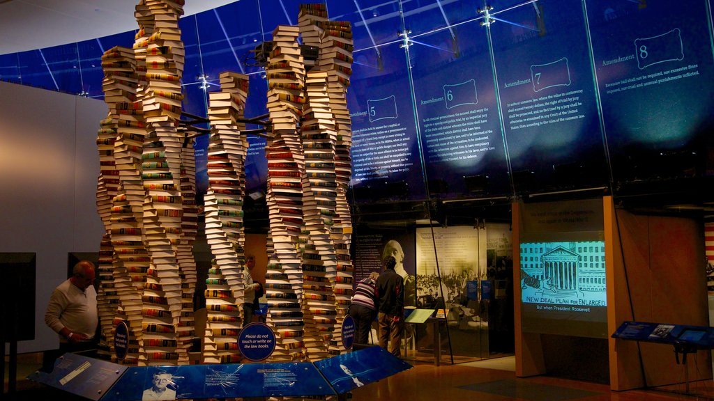 National Constitution Center showing interior views